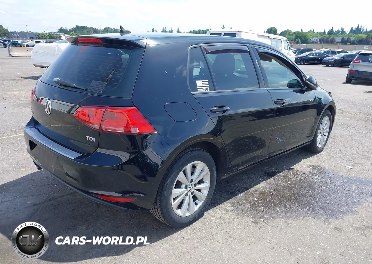 2015 Volkswagen Golf Tdi S 4-Door VIN:3VW2A7AU2FM050398 - 4