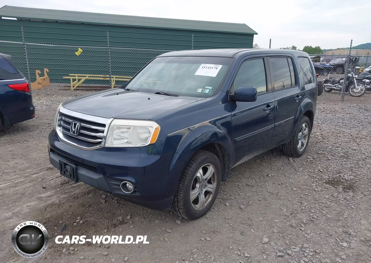2012 Honda Pilot Ex-L VIN:5FNYF4H59CB031942 - 2