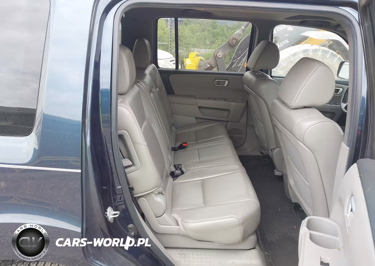 2012 Honda Pilot Ex-L VIN:5FNYF4H59CB031942 - 8