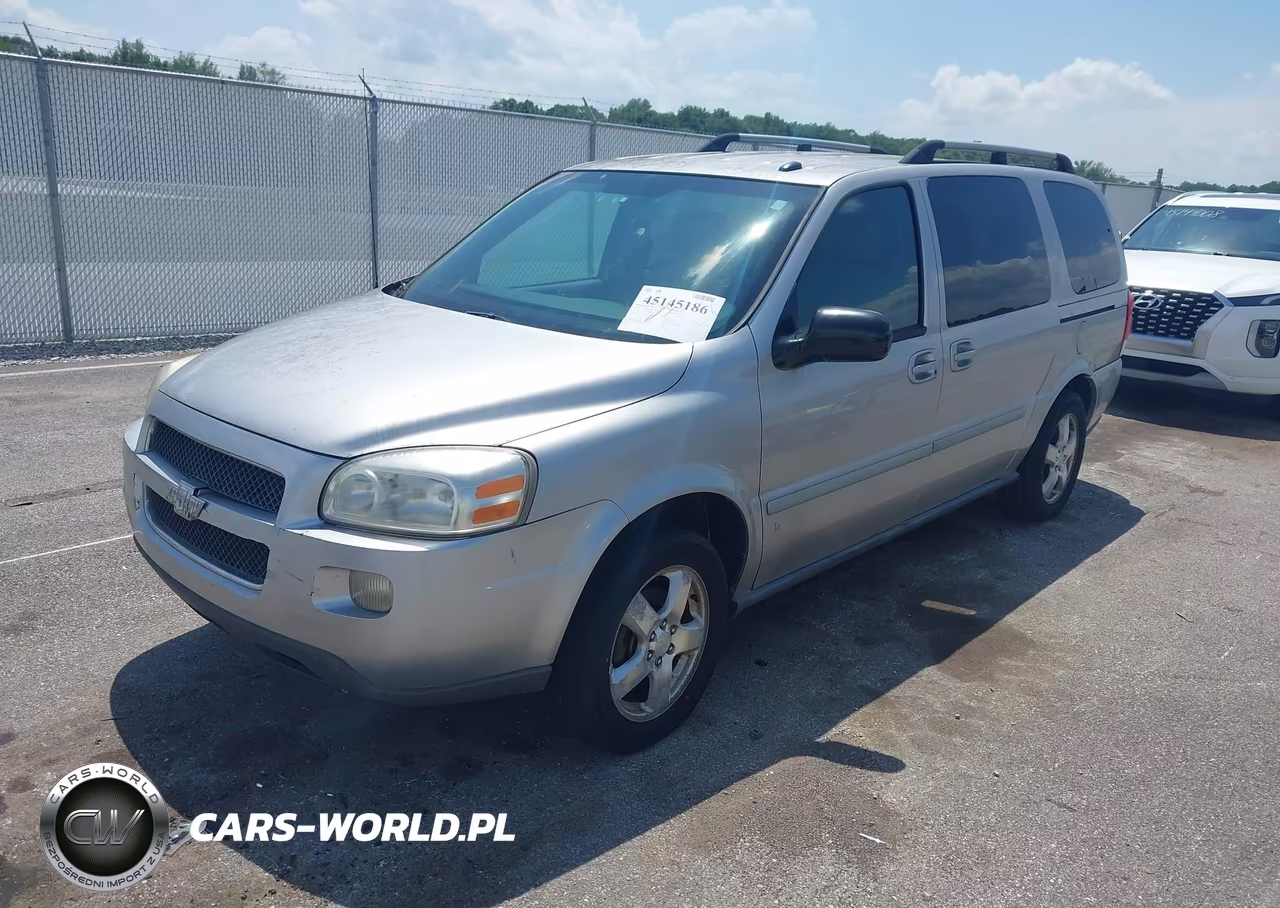 2008 Chevrolet Uplander Lt VIN:1GNDV33W68D116884 - 2