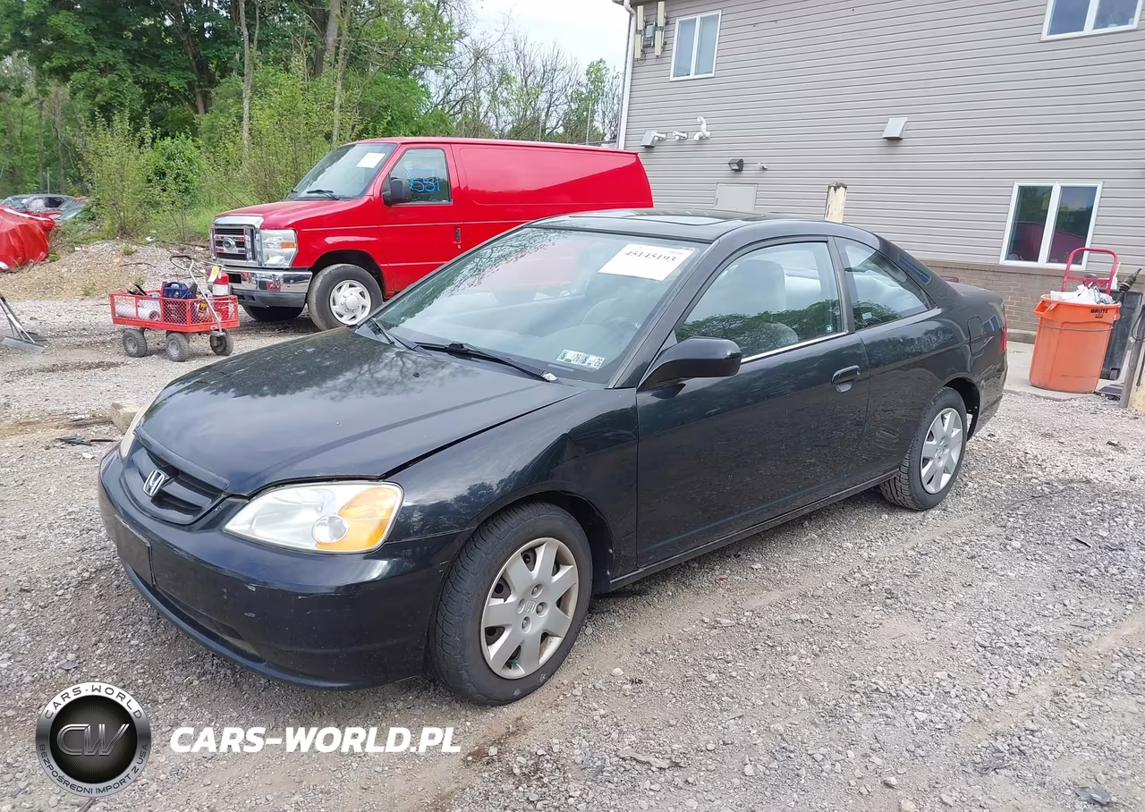 2001 Honda Civic Ex VIN:1HGEM22971L023312 - 2