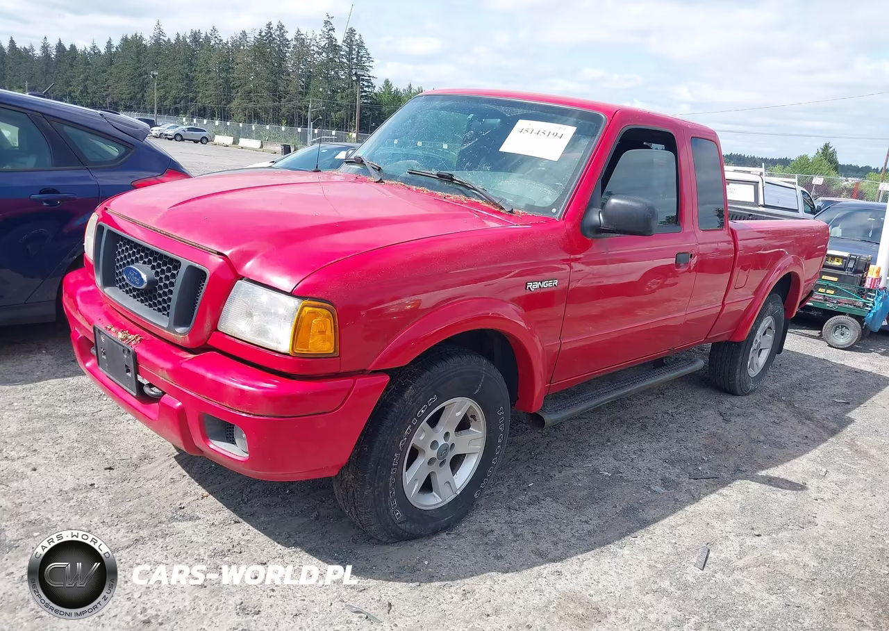 2004 Ford Ranger Edge-Tremor-Xlt VIN:1FTZR45E34TA01513 - 2