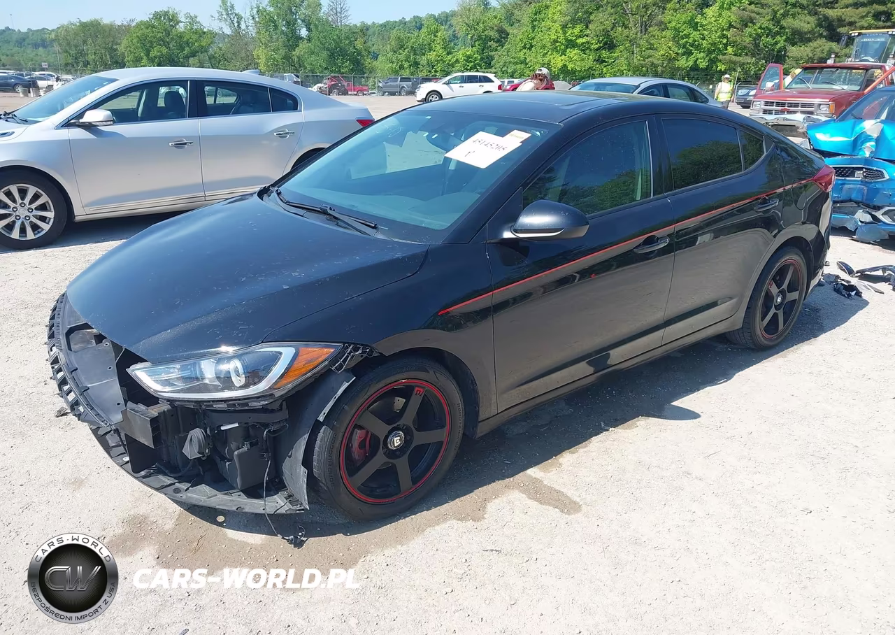 2018 Hyundai Elantra Sel-Value-Limited VIN:5NPD84LF4JH302686 - 2