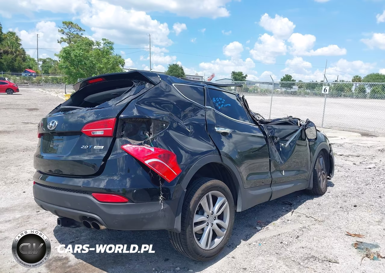 2014 Hyundai Santa Fe Sport 2.0L Turbo VIN:5XYZUDLAXEG191323 - 4