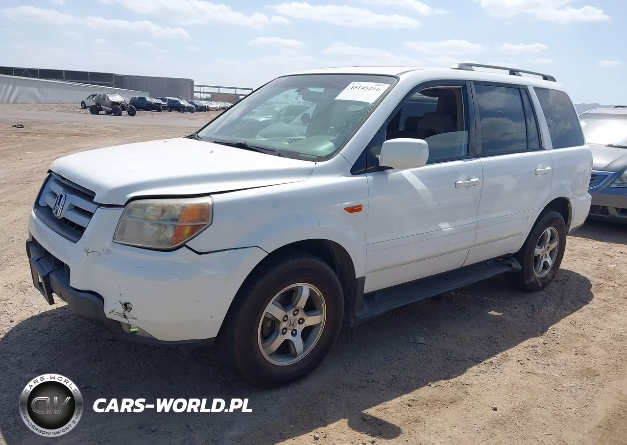 2008 Honda Pilot Ex-L VIN:5FNYF18568B037445 - 2
