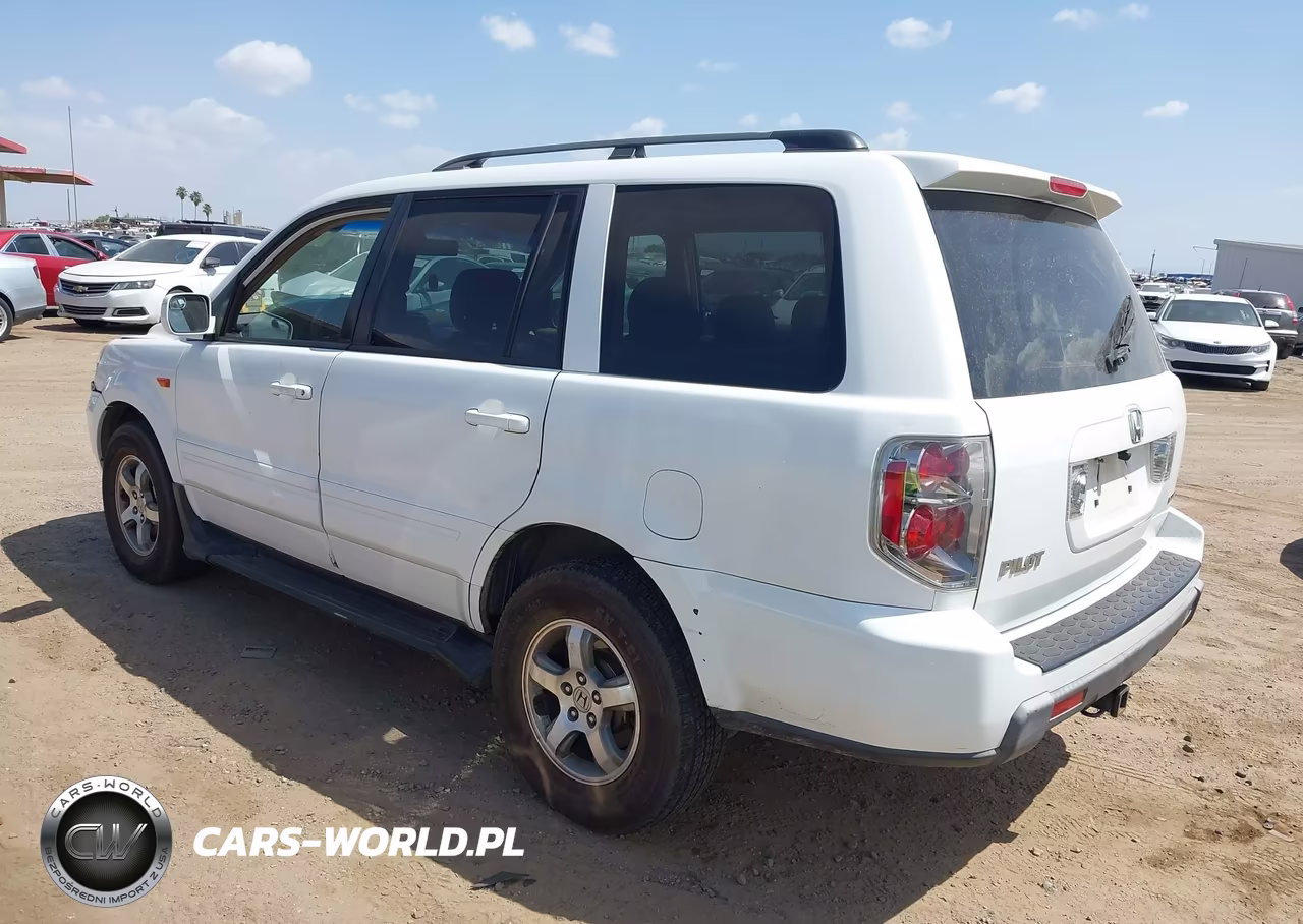 2008 Honda Pilot Ex-L VIN:5FNYF18568B037445 - 3