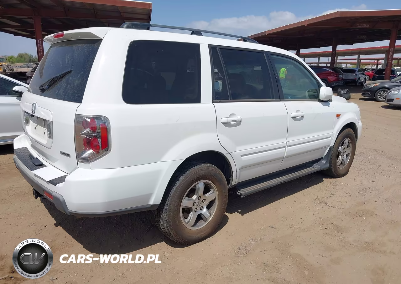 2008 Honda Pilot Ex-L VIN:5FNYF18568B037445 - 4