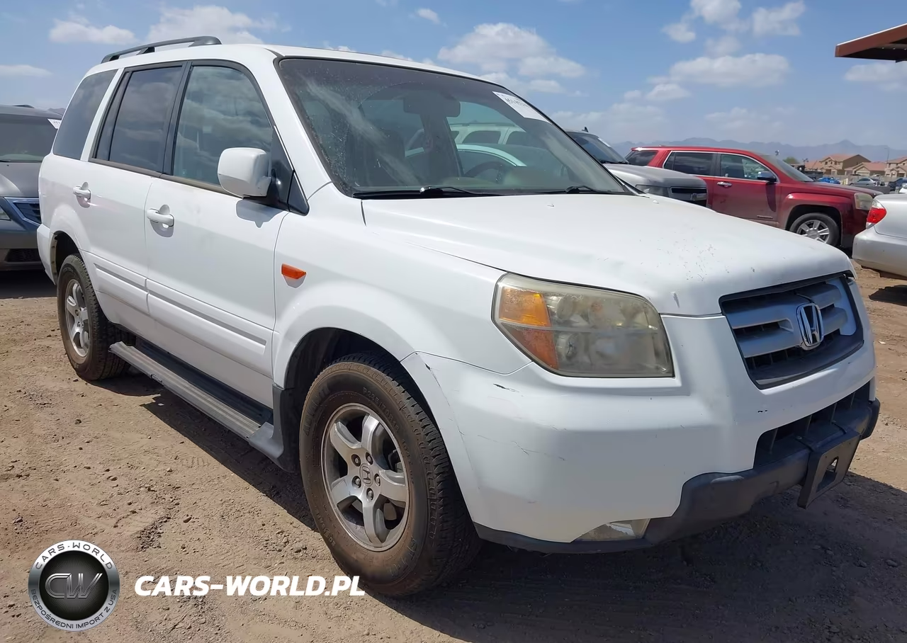 2008 Honda Pilot Ex-L VIN:5FNYF18568B037445 - 6