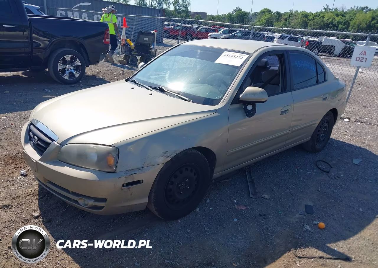 2006 Hyundai Elantra Gls-Limited VIN:KMHDN46D56U364335 - 2