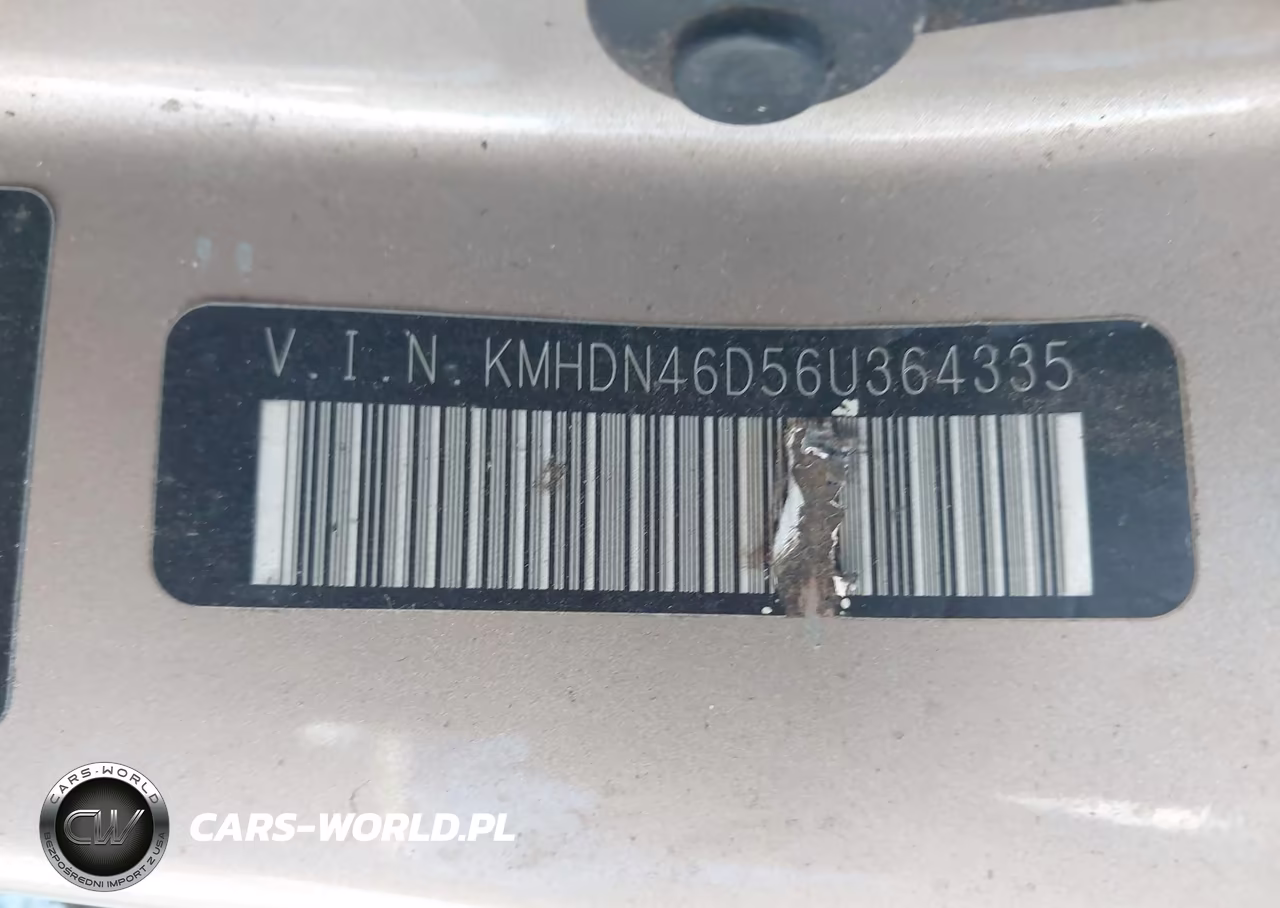 2006 Hyundai Elantra Gls-Limited VIN:KMHDN46D56U364335 - 9