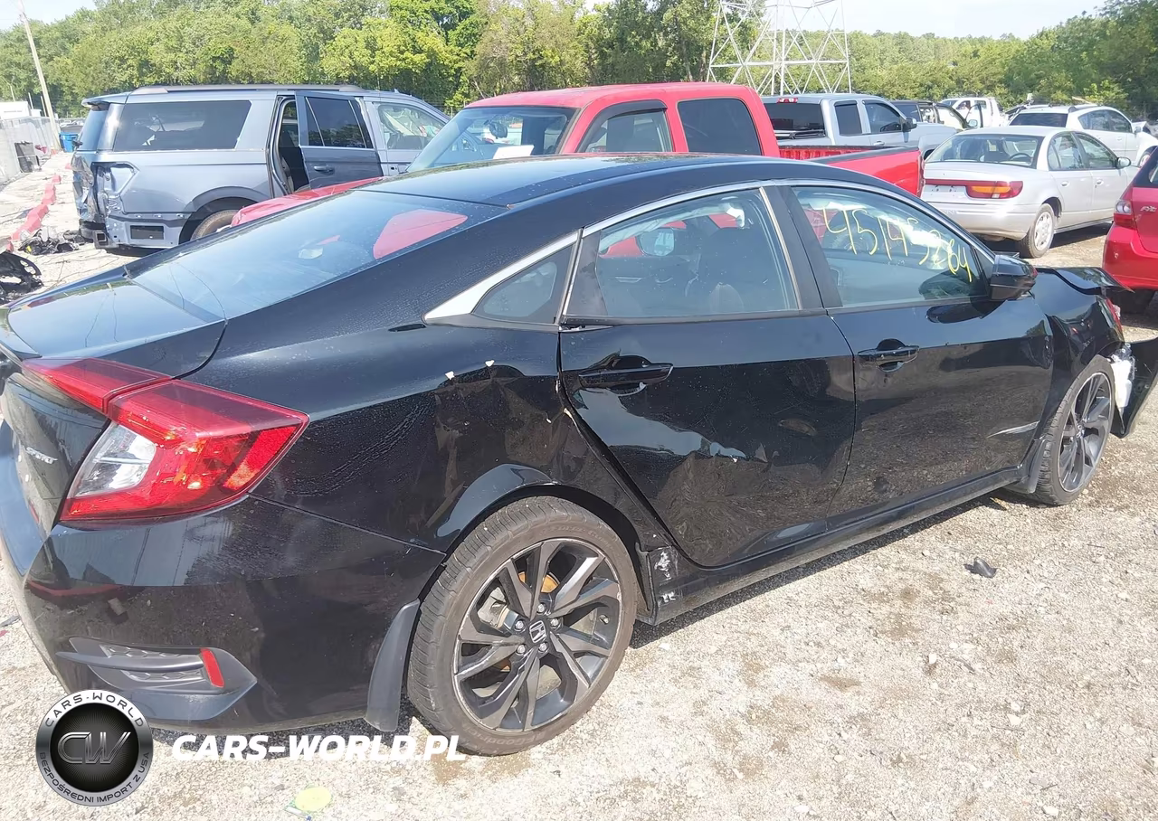 2019 Honda Civic Sport VIN:2HGFC2F89KH581878 - 17
