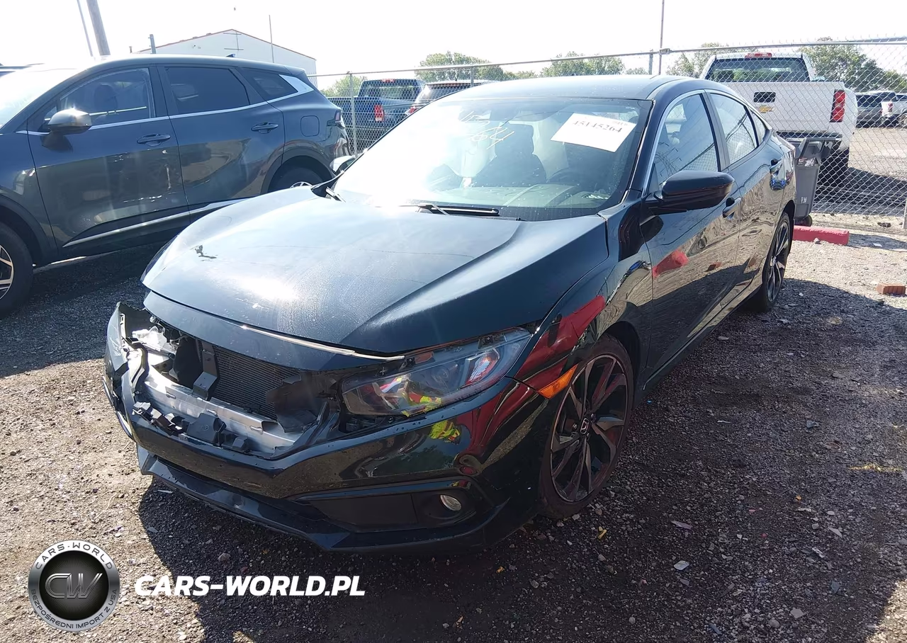 2019 Honda Civic Sport VIN:2HGFC2F89KH581878 - 2