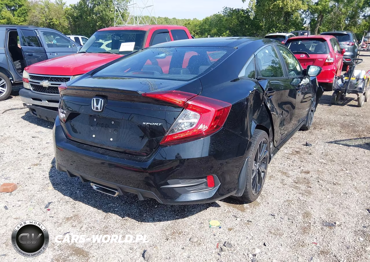 2019 Honda Civic Sport VIN:2HGFC2F89KH581878 - 4