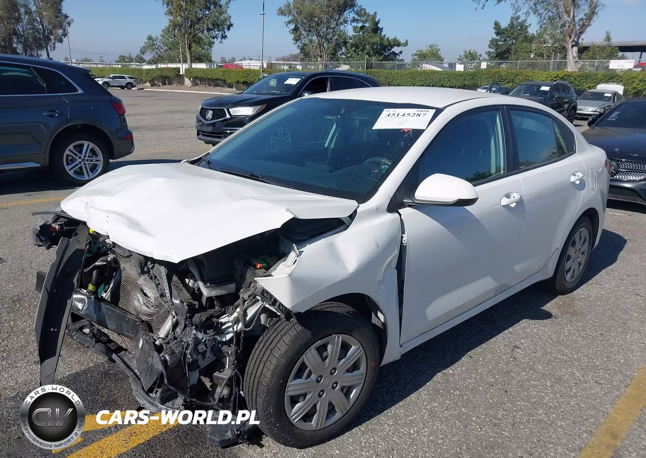 2021 Kia Rio Lx VIN:3KPA24AD2ME381953 - 2