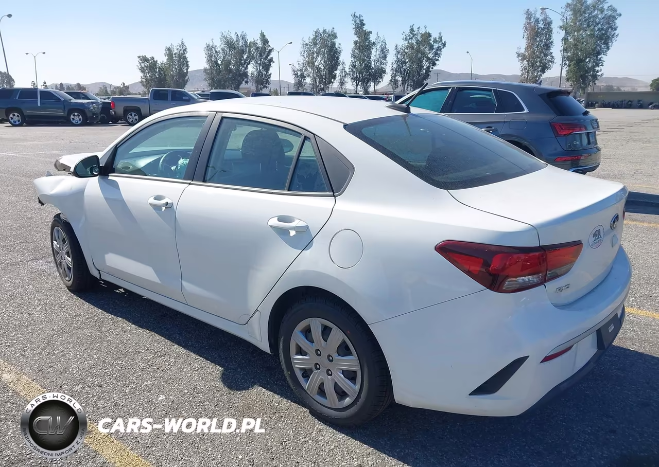 2021 Kia Rio Lx VIN:3KPA24AD2ME381953 - 3