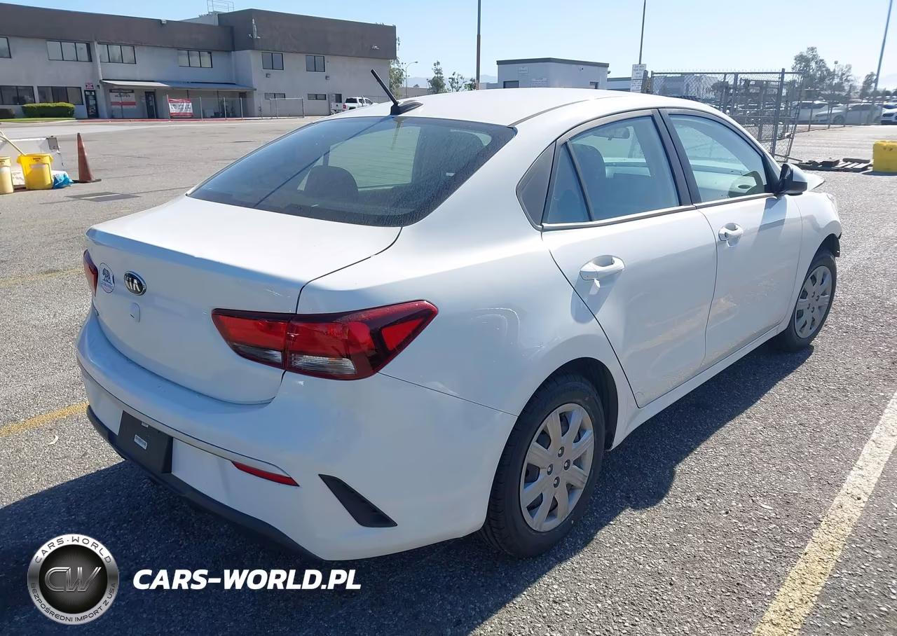 2021 Kia Rio Lx VIN:3KPA24AD2ME381953 - 4