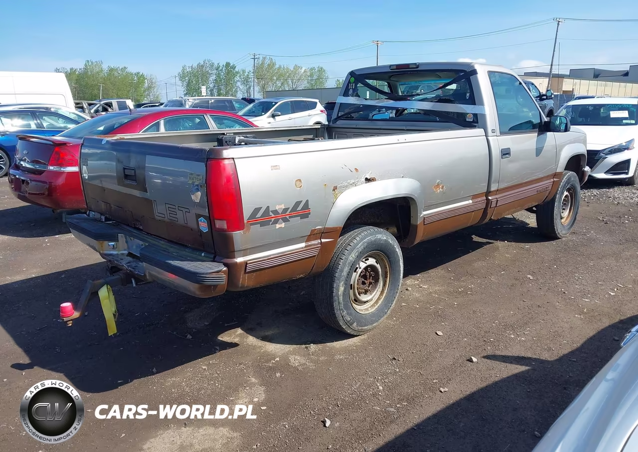 1998 Chevrolet K2500 Fleetside VIN:1GCGK24R7WZ189781 - 4