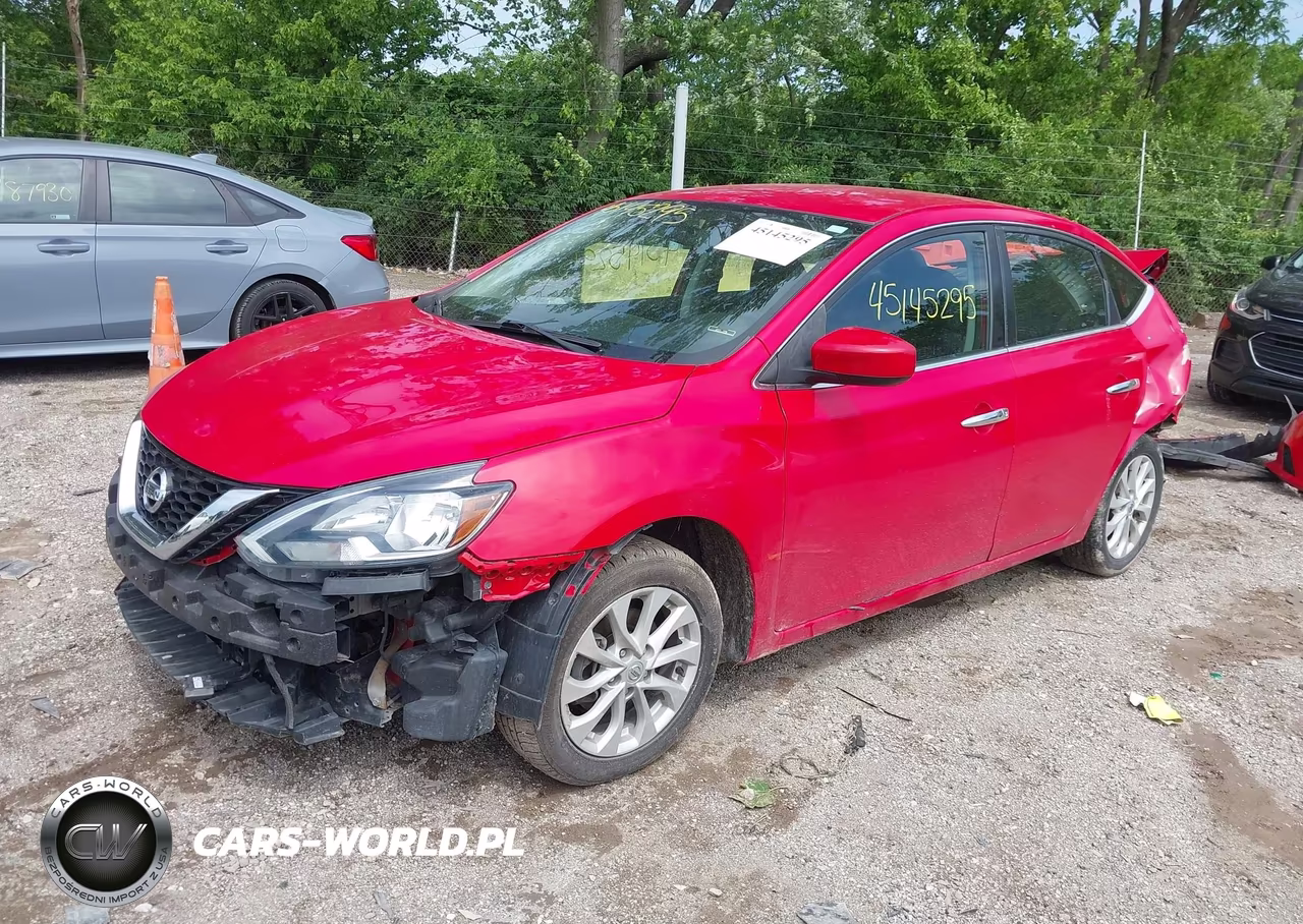 2018 Nissan Sentra Sv VIN:3N1AB7AP9JL640766 - 2