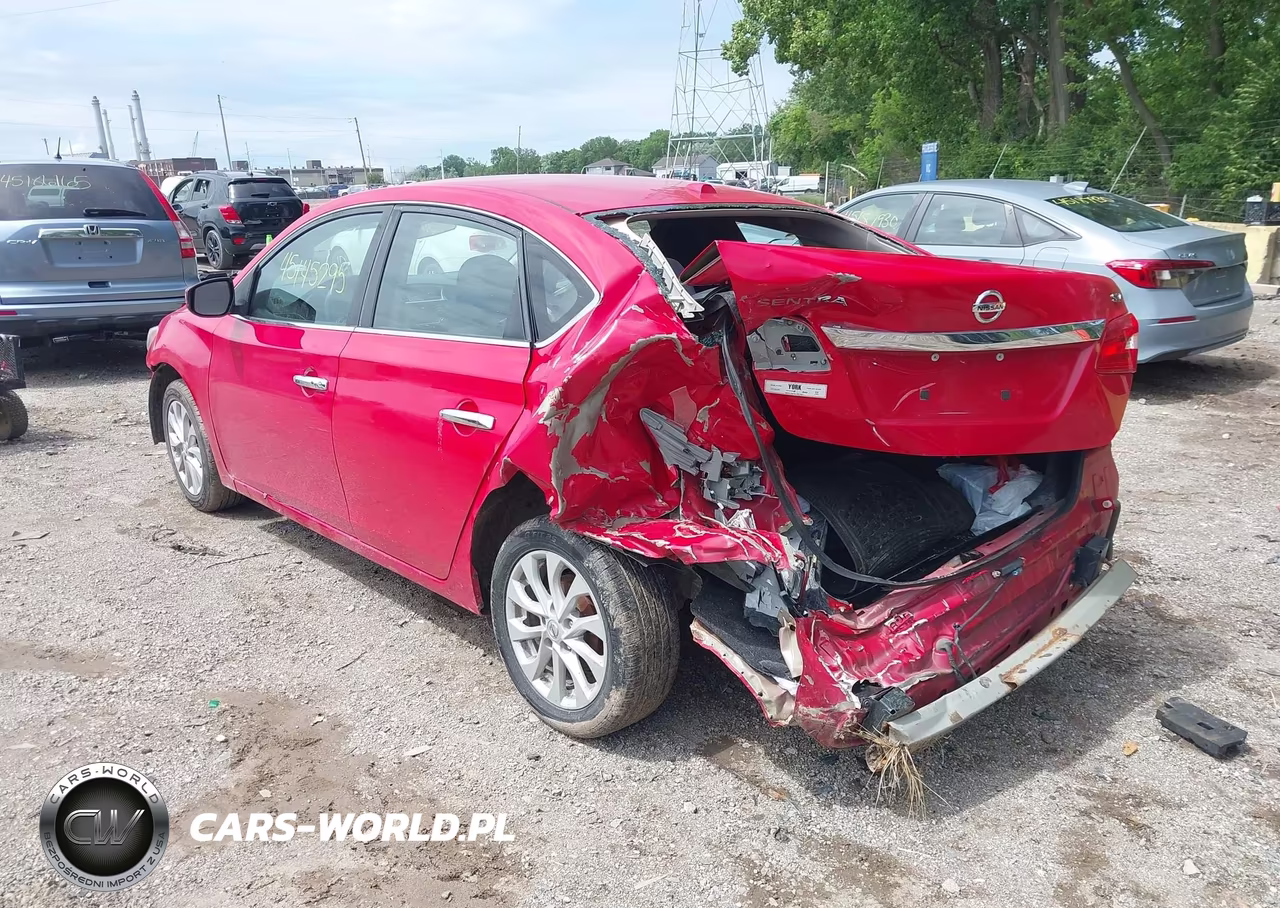 2018 Nissan Sentra Sv VIN:3N1AB7AP9JL640766 - 3