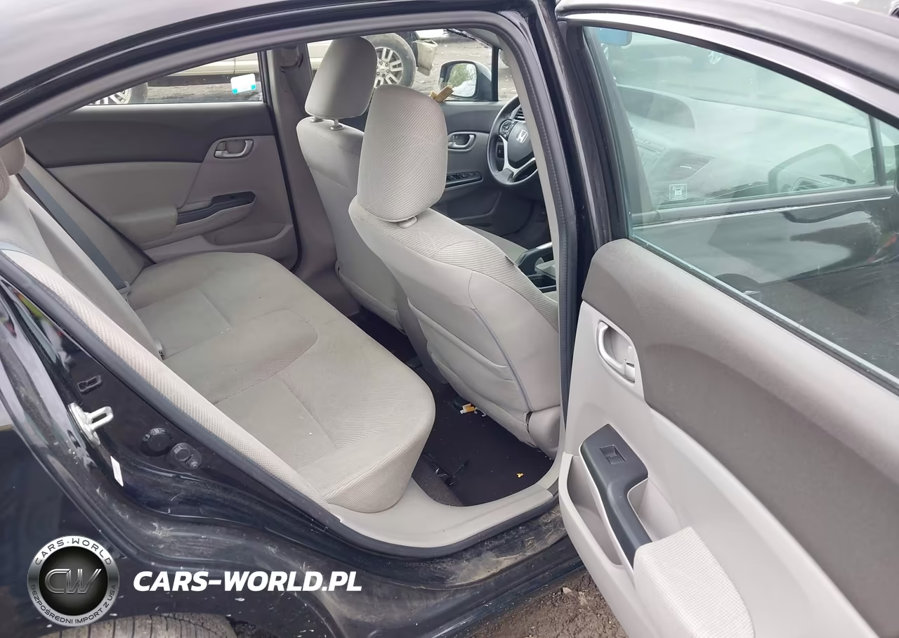 2012 Honda Civic Lx VIN:2HGFB2F59CH600827 - 8