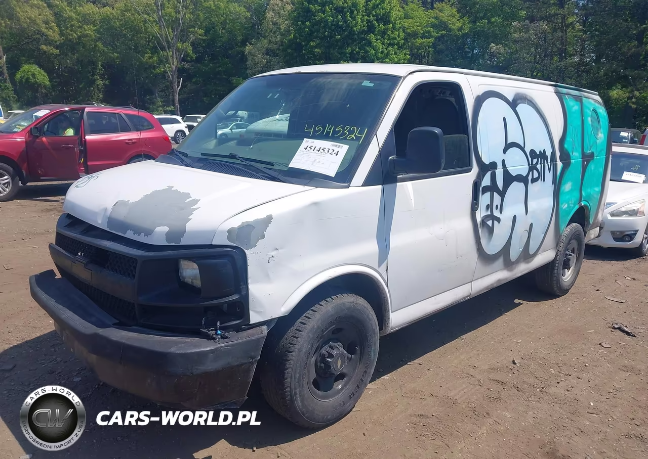 2011 Chevrolet Express 2500 Work Van VIN:1GCWGFFA0B1163950 - 2