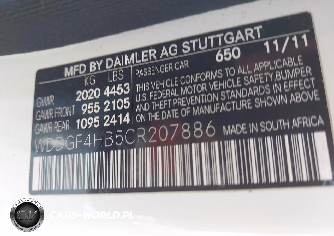 2012 Mercedes-Benz C 250 Sport VIN:WDDGF4HB5CR207886 - 9