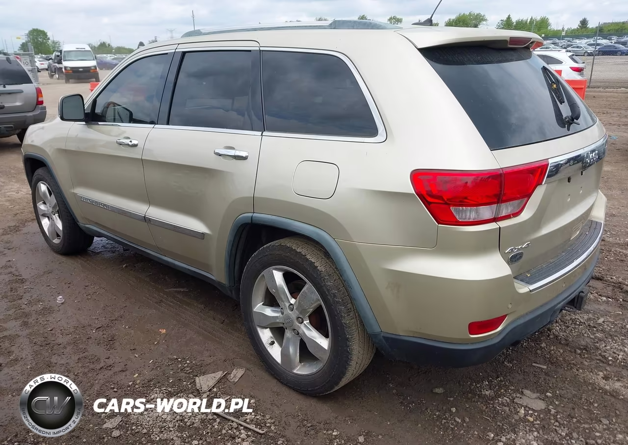 2011 Jeep Grand Cherokee Overland VIN:1J4RR6GT5BC737691 - 3