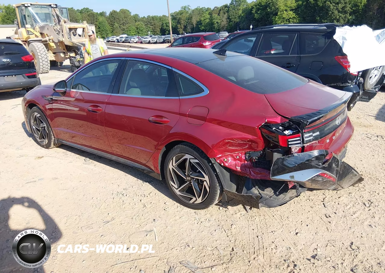 2025 Hyundai Sonata Sel Convenience VIN:KMHL14JAXSA429096 - 3