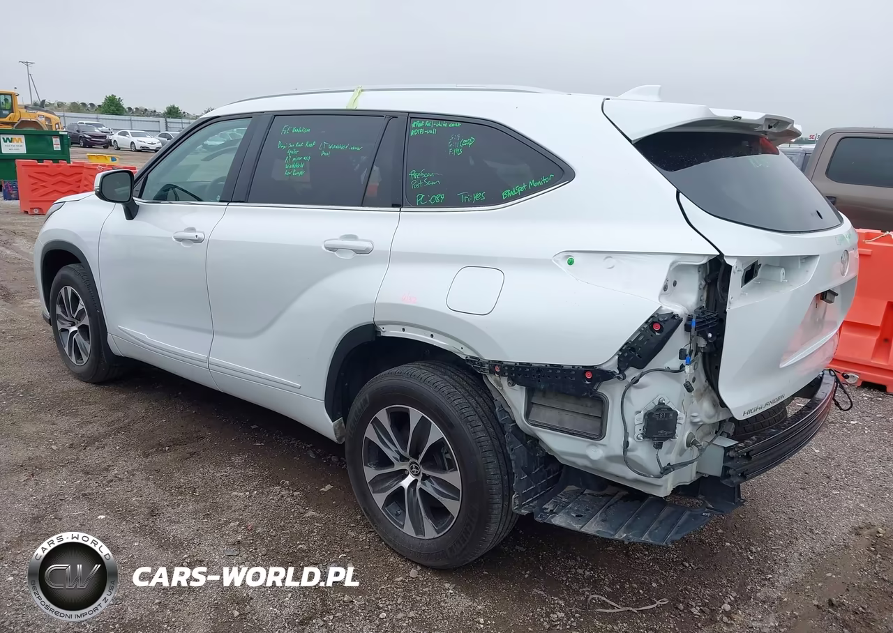 2022 Toyota Highlander Xle VIN:5TDHZRBHXNS570253 - 3
