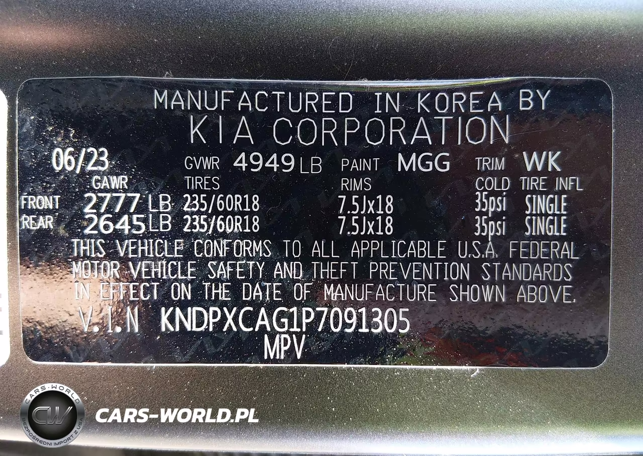 2023 Kia Sportage Hybrid Sx-Prestige VIN:KNDPXCAG1P7091305 - 9