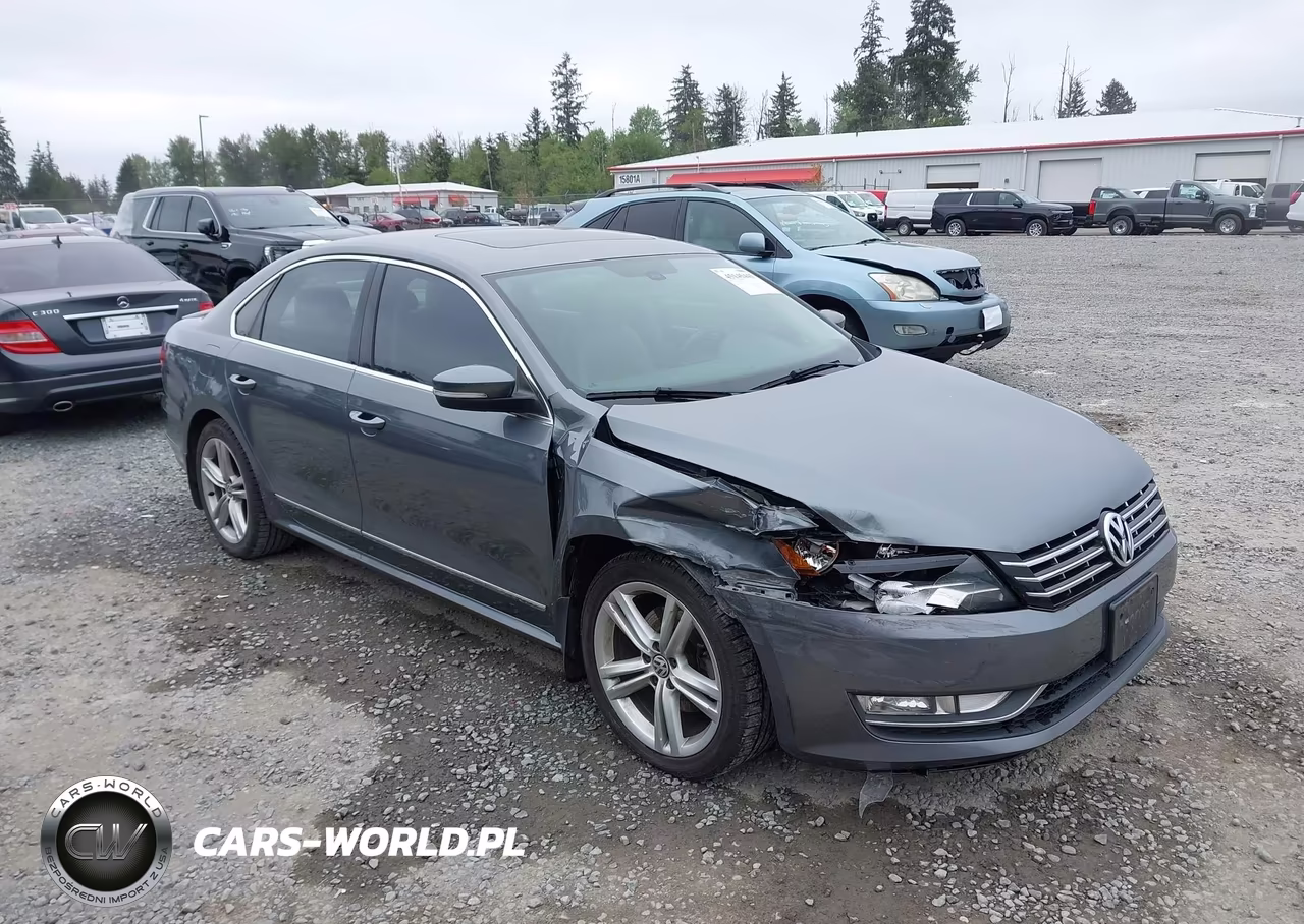 2013 Volkswagen Passat 2.0L Tdi Sel Premium