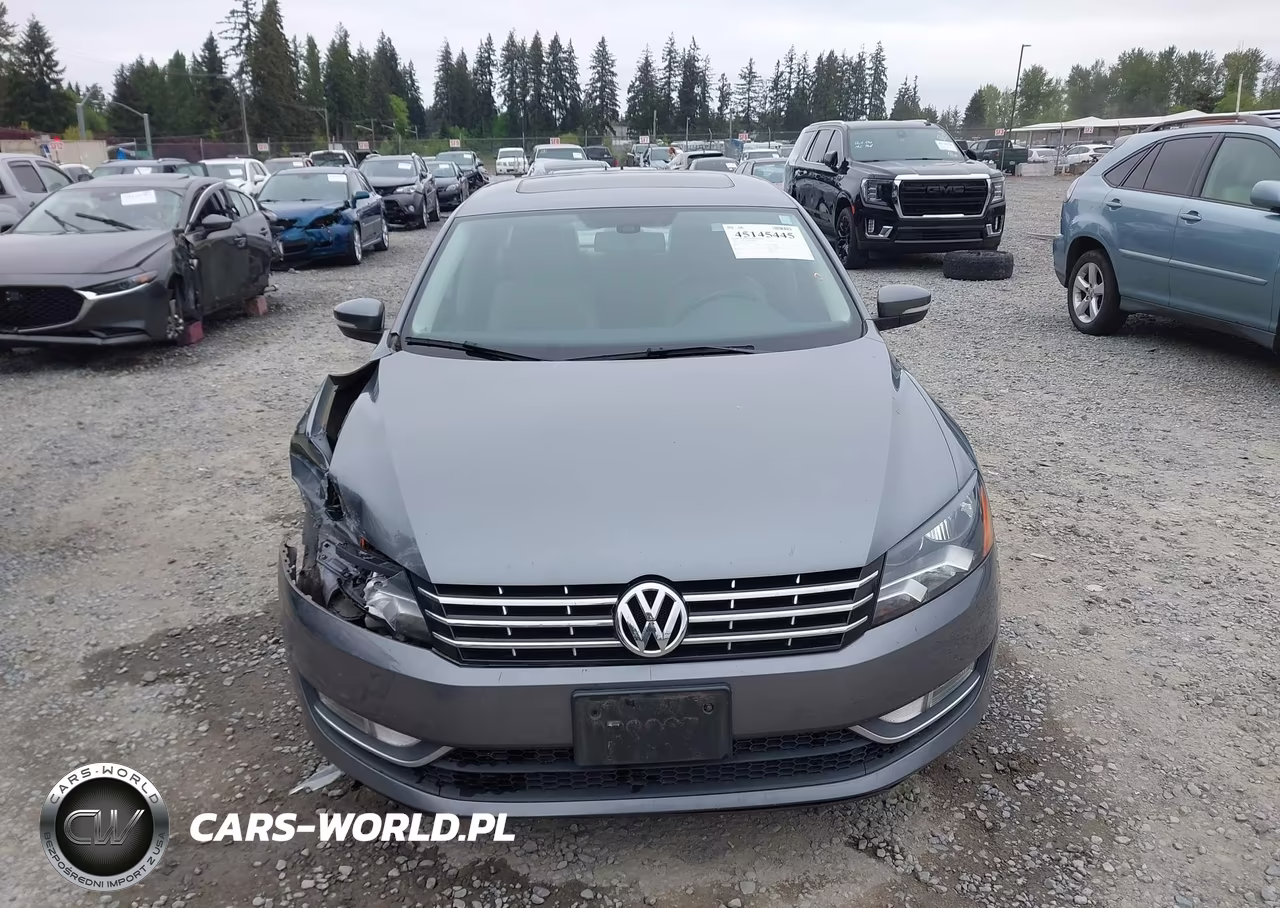 2013 Volkswagen Passat 2.0L Tdi Sel Premium VIN:1VWCN7A37DC142072 - 12