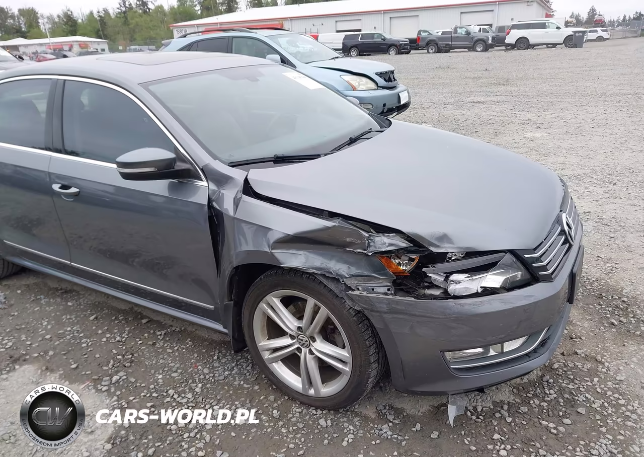 2013 Volkswagen Passat 2.0L Tdi Sel Premium VIN:1VWCN7A37DC142072 - 6