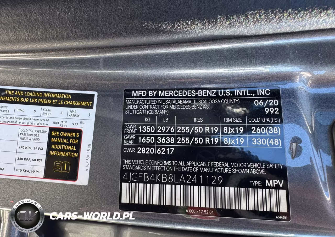 2020 Mercedes-Benz Gle 350 4Matic VIN:4JGFB4KB8LA241129 - 9