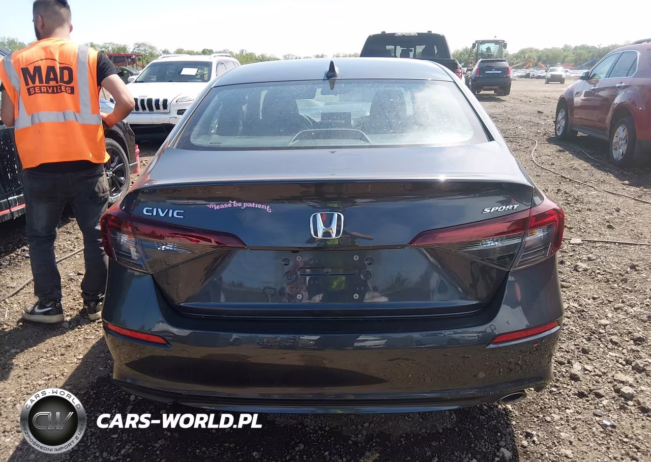 2025 Honda Civic Sport VIN:2HGFE2F57SH548507 - 17