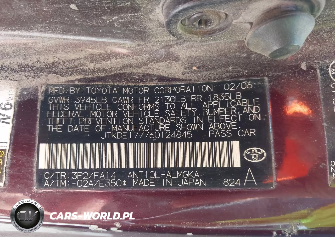 2006 Scion Tc VIN:JTKDE177760124845 - 9