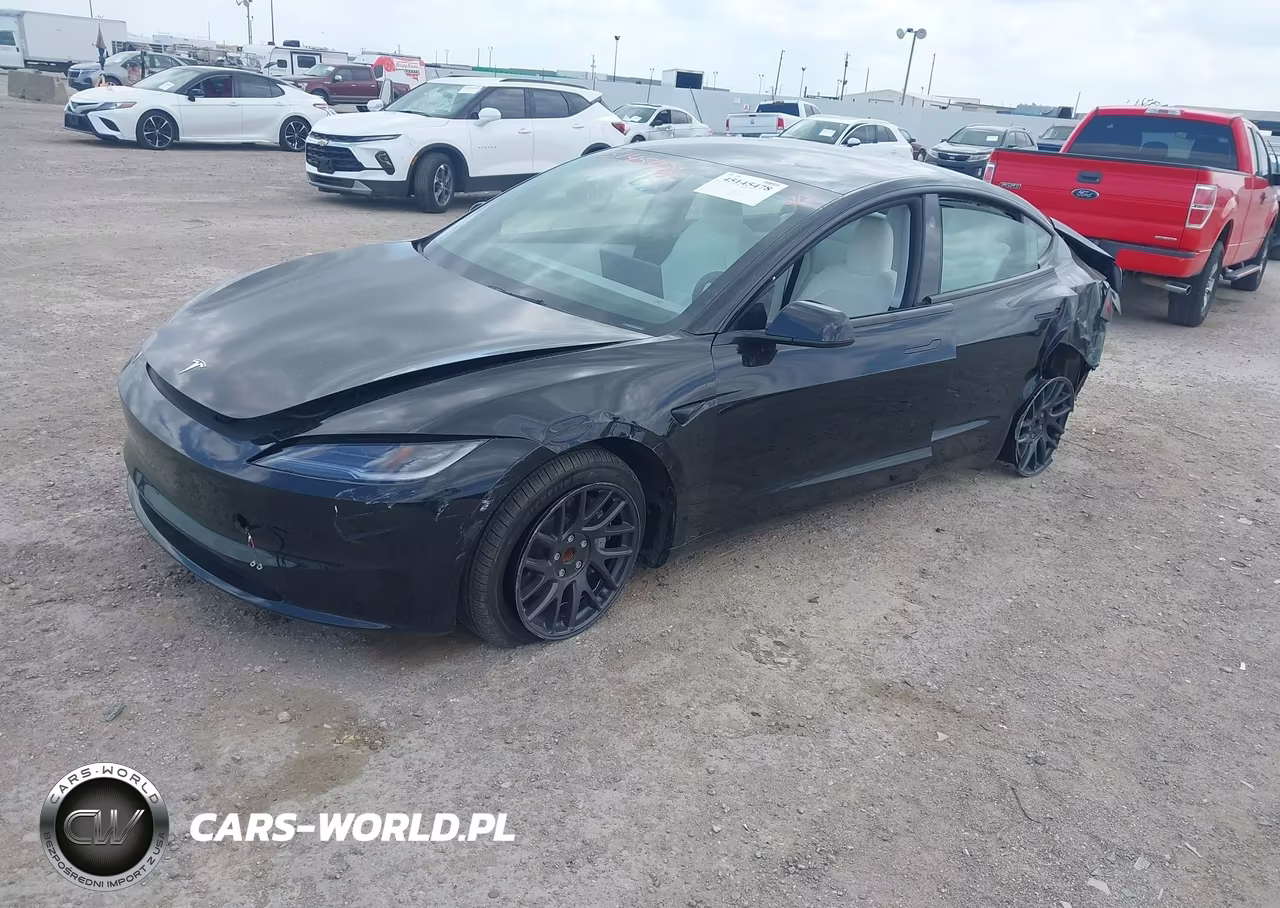 2025 Tesla Model 3 Long Range Rear-Wheel Drive-Standard Rear-Wheel Drive VIN:5YJ3E1EA6SF886321 - 2