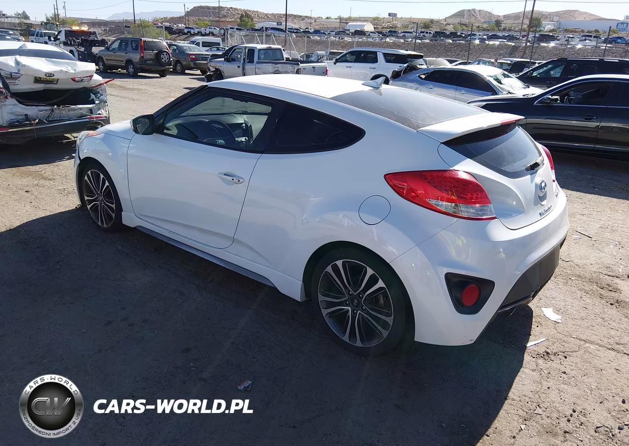 2016 Hyundai Veloster Turbo VIN:KMHTC6AE2GU249139 - 3