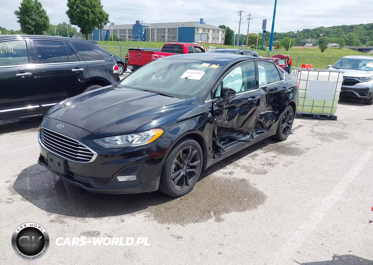 2019 Ford Fusion Se VIN:3FA6P0HD7KR283647 - 2