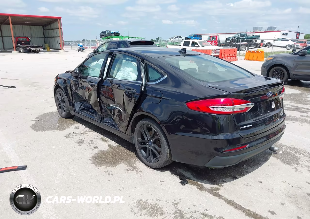 2019 Ford Fusion Se VIN:3FA6P0HD7KR283647 - 3