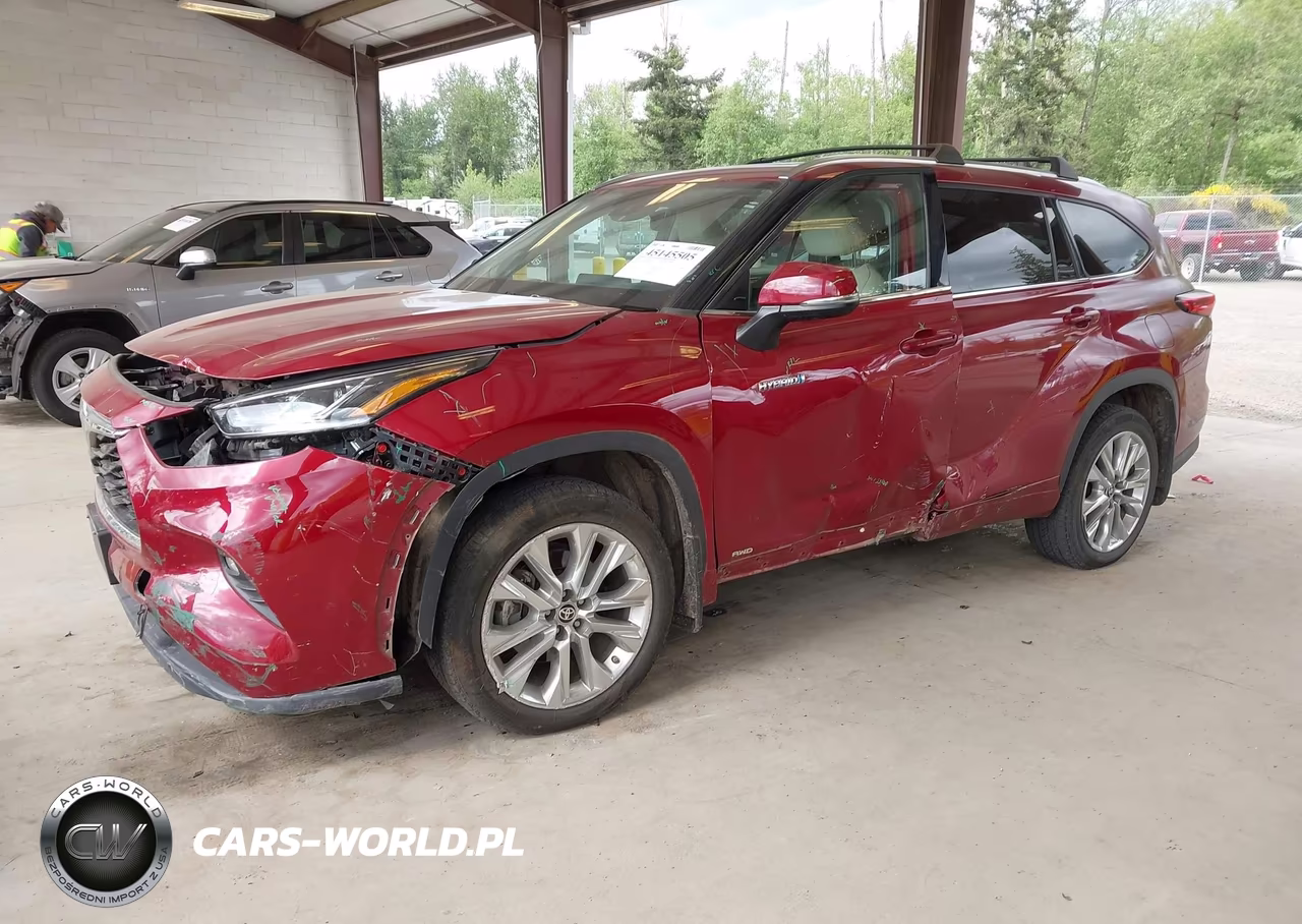 2021 Toyota Highlander Hybrid Limited VIN:5TDDBRCH7MS519504 - 2