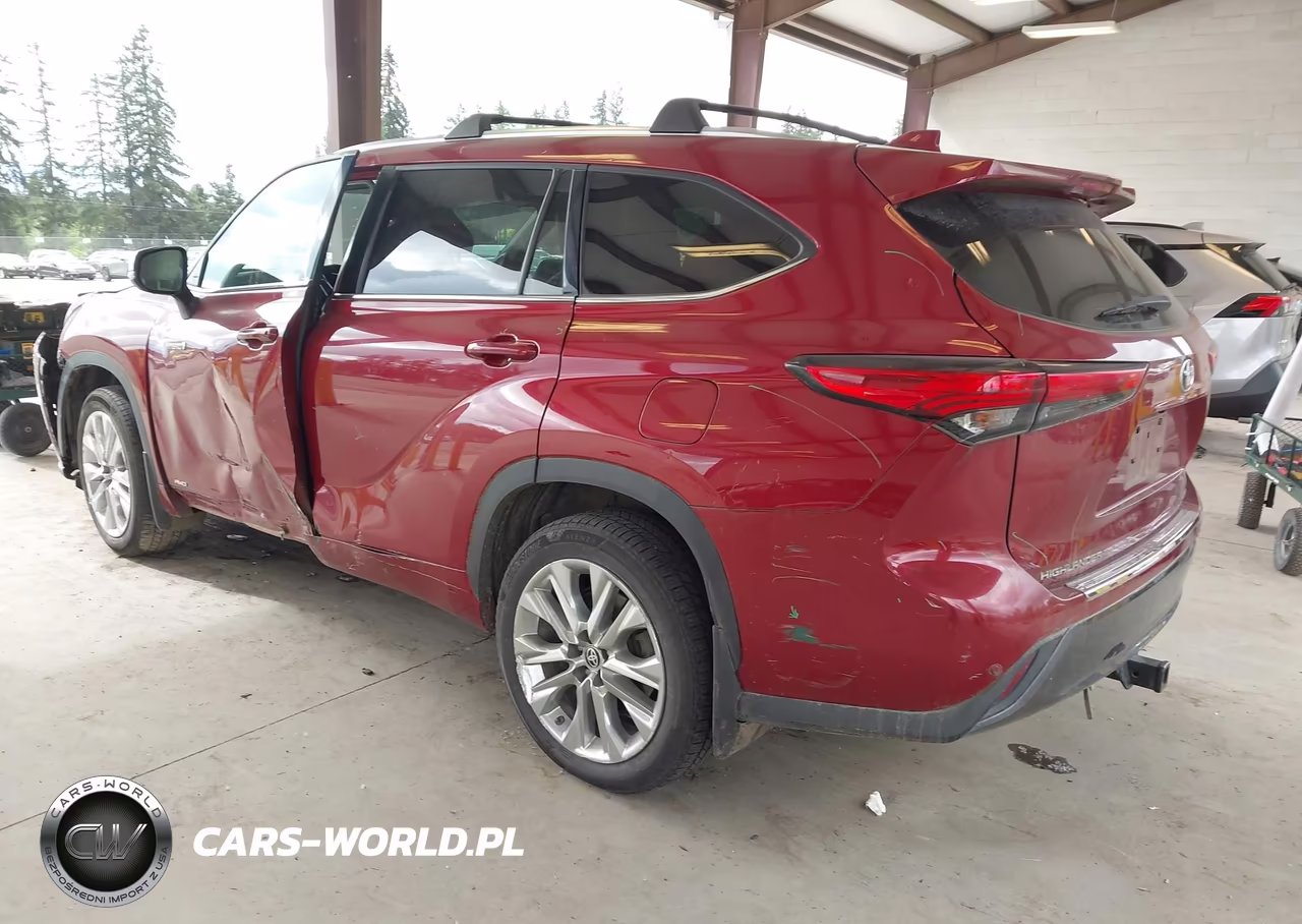 2021 Toyota Highlander Hybrid Limited VIN:5TDDBRCH7MS519504 - 3