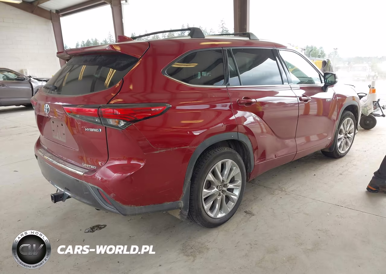 2021 Toyota Highlander Hybrid Limited VIN:5TDDBRCH7MS519504 - 4