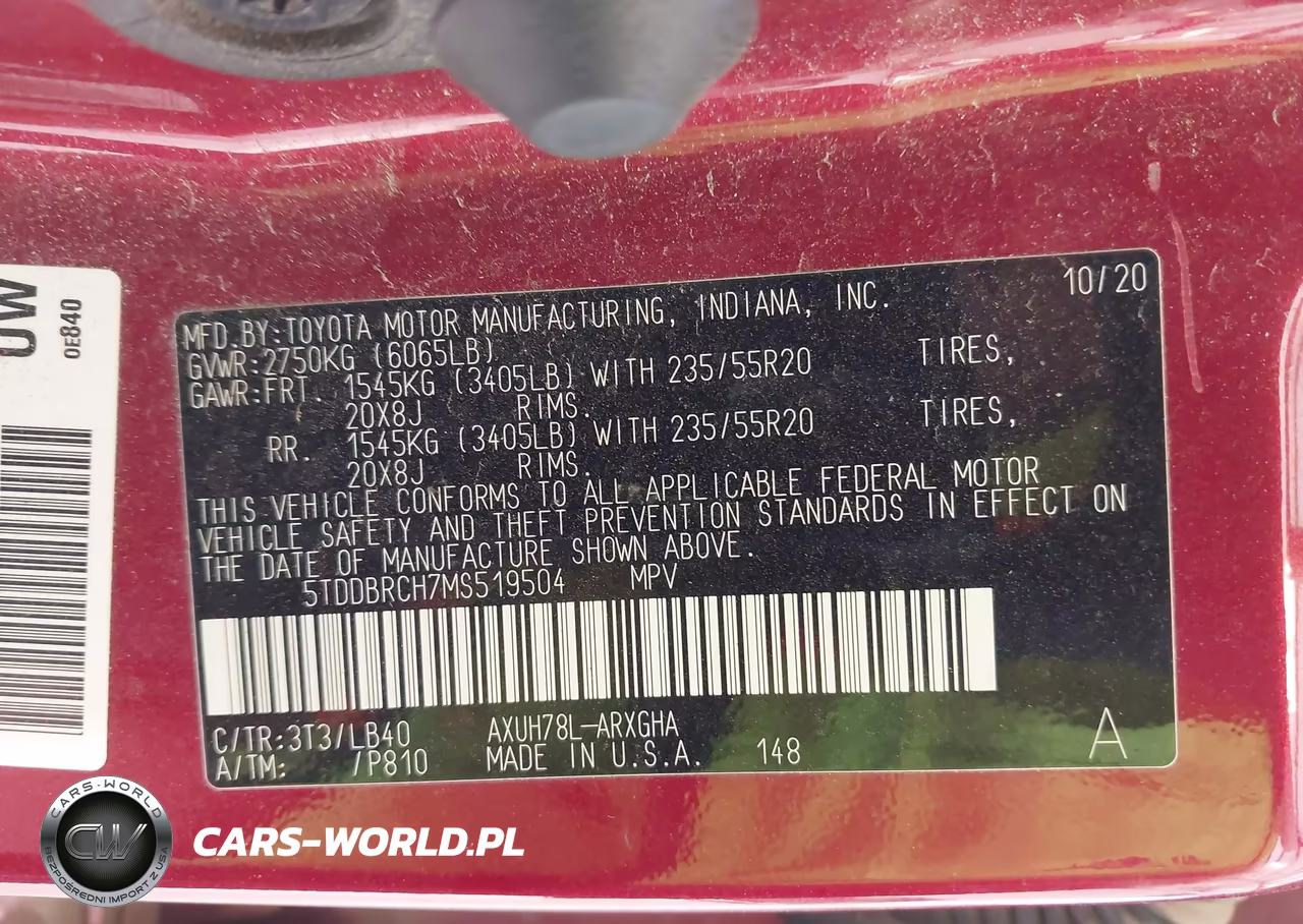 2021 Toyota Highlander Hybrid Limited VIN:5TDDBRCH7MS519504 - 9