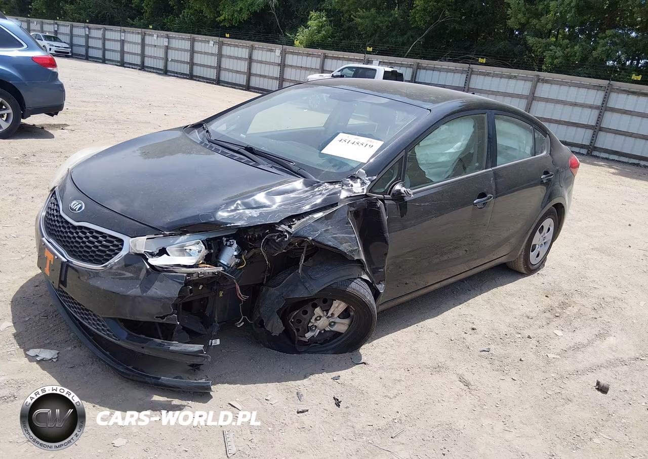 2015 Kia Forte Lx VIN:KNAFK4A6XF5437026 - 2