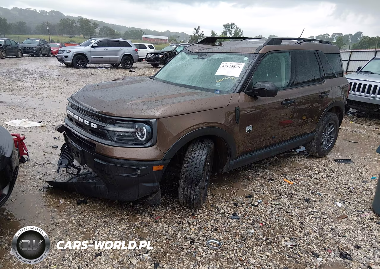 2022 Ford Bronco Sport Big Bend VIN:3FMCR9B65NRE02642 - 2