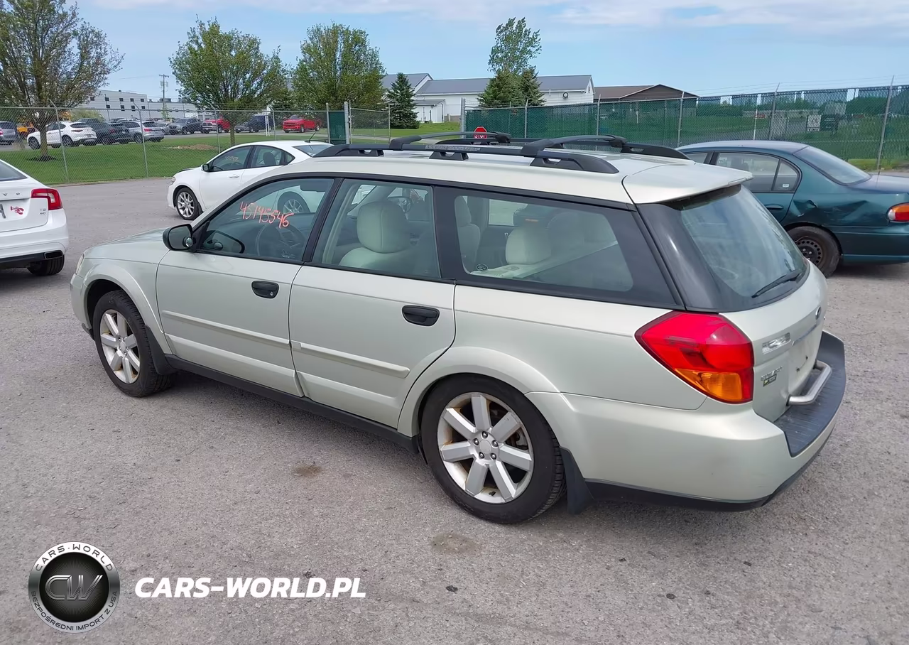 2006 Subaru Outback 2.5I VIN:4S4BP61C267323476 - 3