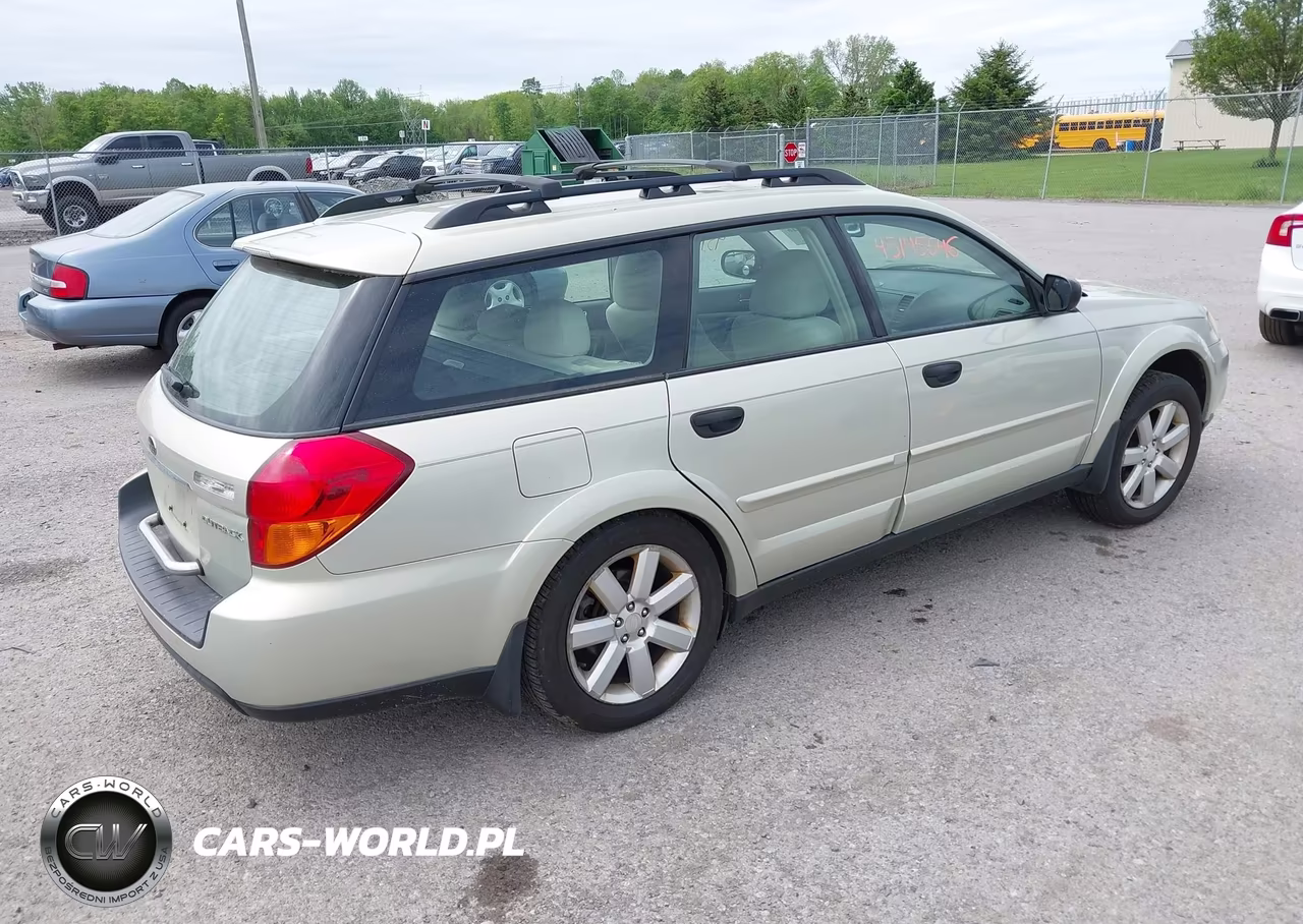 2006 Subaru Outback 2.5I VIN:4S4BP61C267323476 - 4