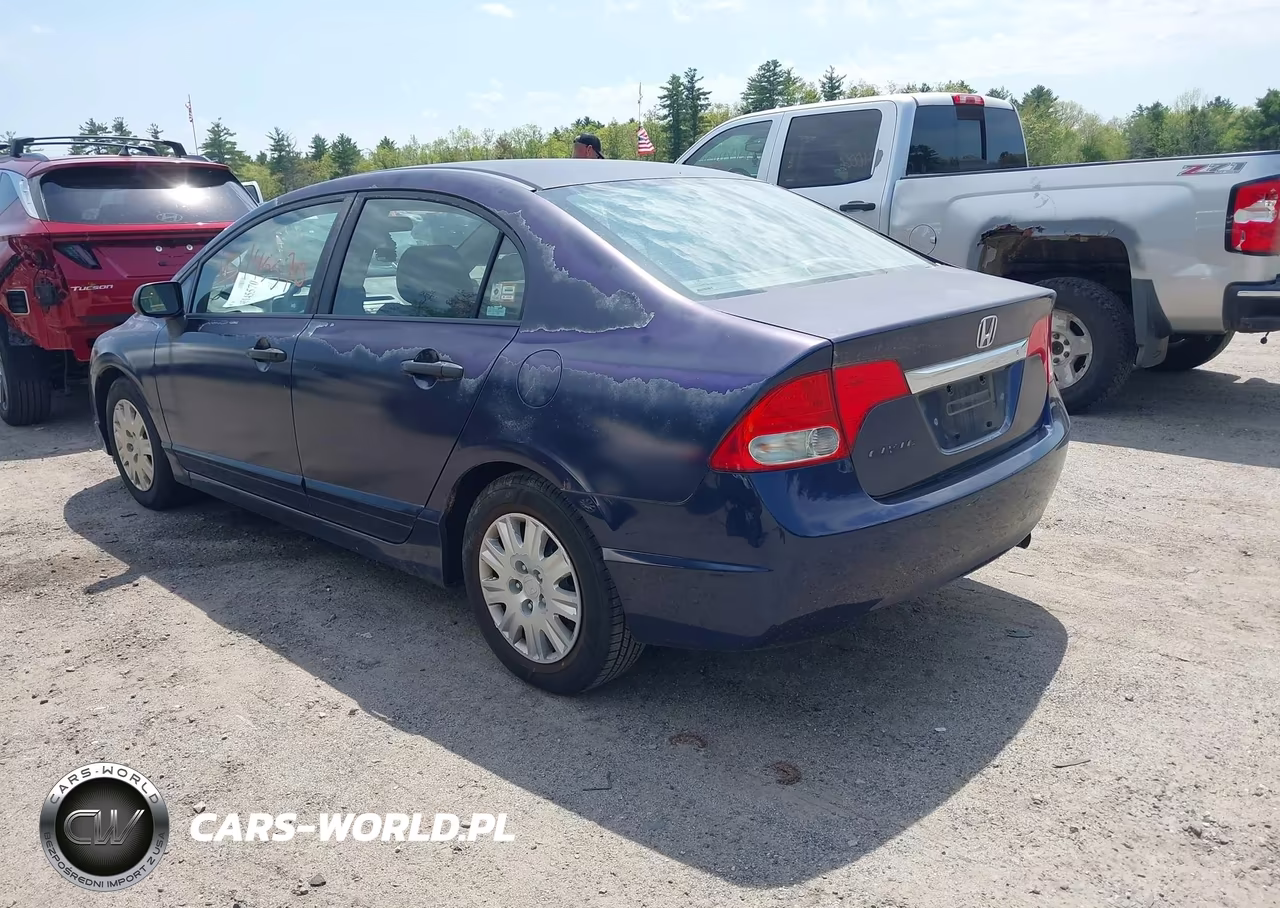 2009 Honda Civic Vp VIN:2HGFA16339H517396 - 3