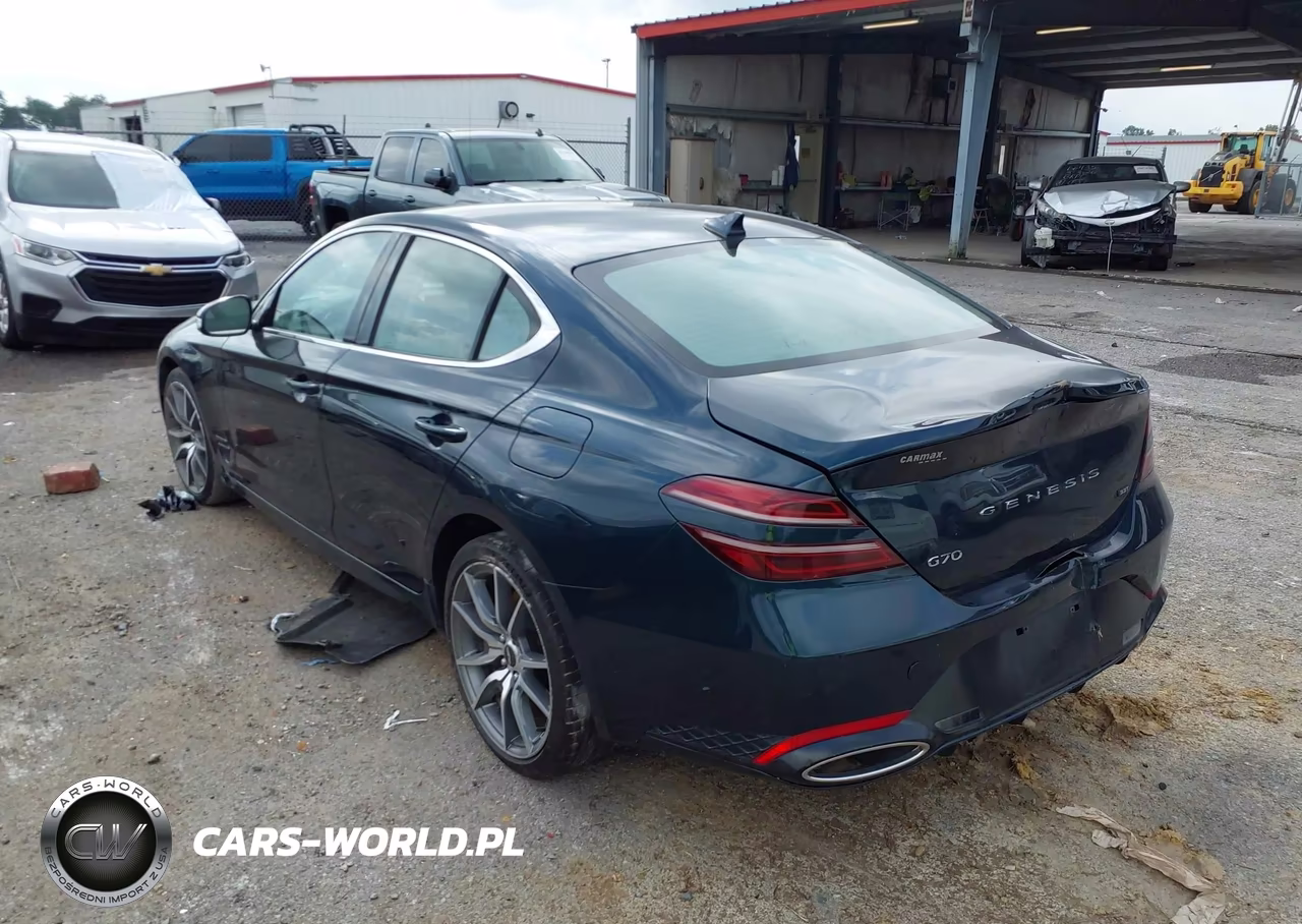 2022 Genesis G70 3.3T Rwd VIN:KMTG54TE9NU094413 - 3